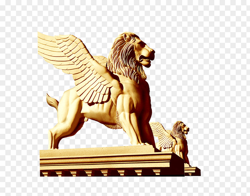 Property Pegasus Statue Lion PNG