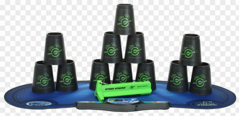 Speed World Sport Stacking Association StackMat Timer Cup PNG