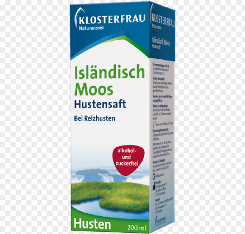 Anti Aging Iceland Moss Klosterfrau Healthcare Group Cough Medicine Mucous Membrane PNG