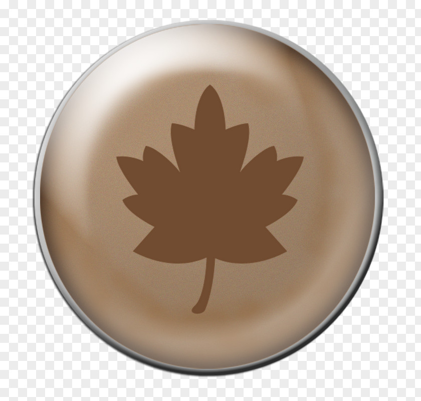 Brown Canada Maple Leaf PNG