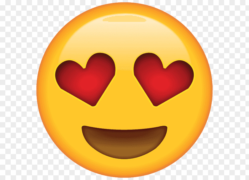 Emoji Eye Heart Emoticon Face PNG