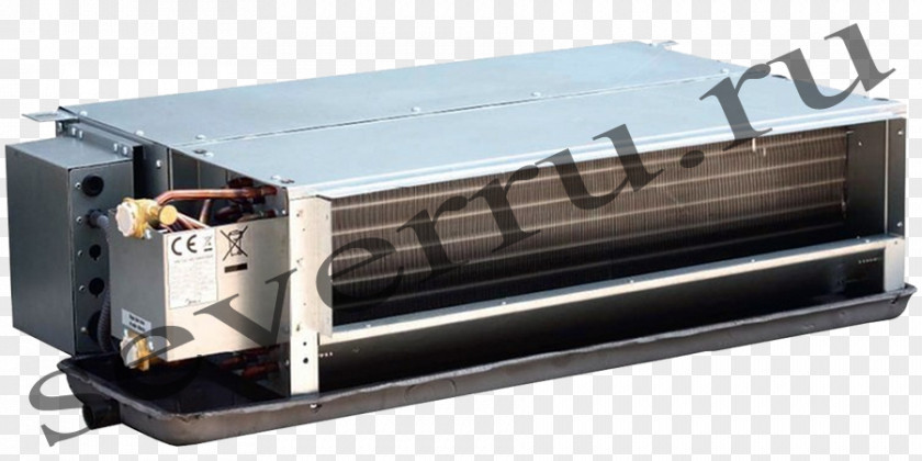 Fan Coil Unit Chiller Duct Ceiling Air Conditioning PNG