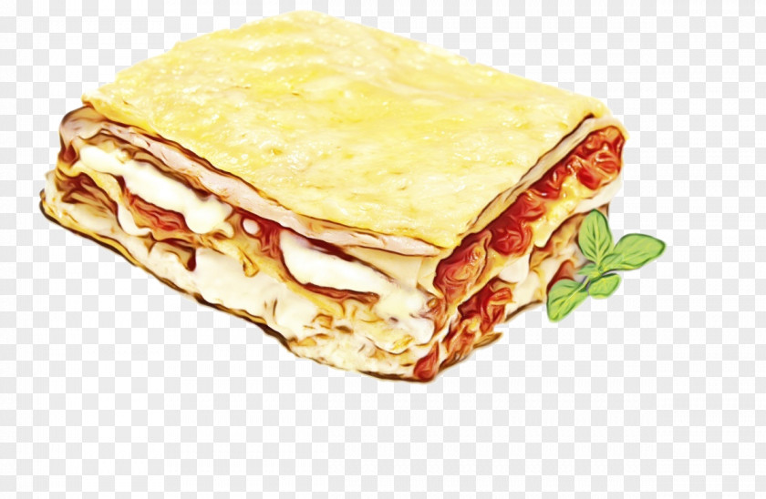 Junk Food European Cuisine Flatbread Lasagne Mitsui M PNG