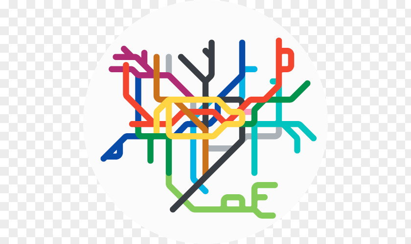 Map London Underground Rapid Transit Mini Metro Rail Transport Tube PNG