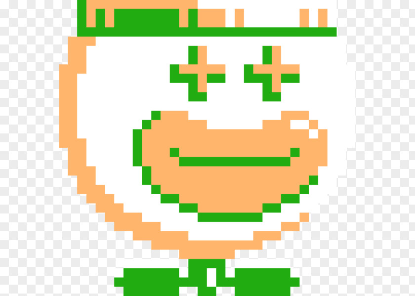 Mario Super Maker Bros. Pixel Art PNG