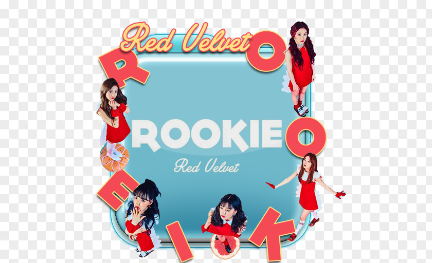 Red Velvet Rookie K-pop Art PNG