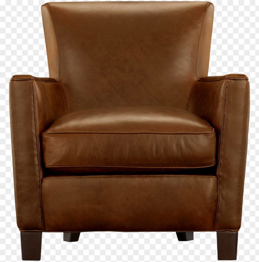 Brown Sofa Club Chair Couch PNG