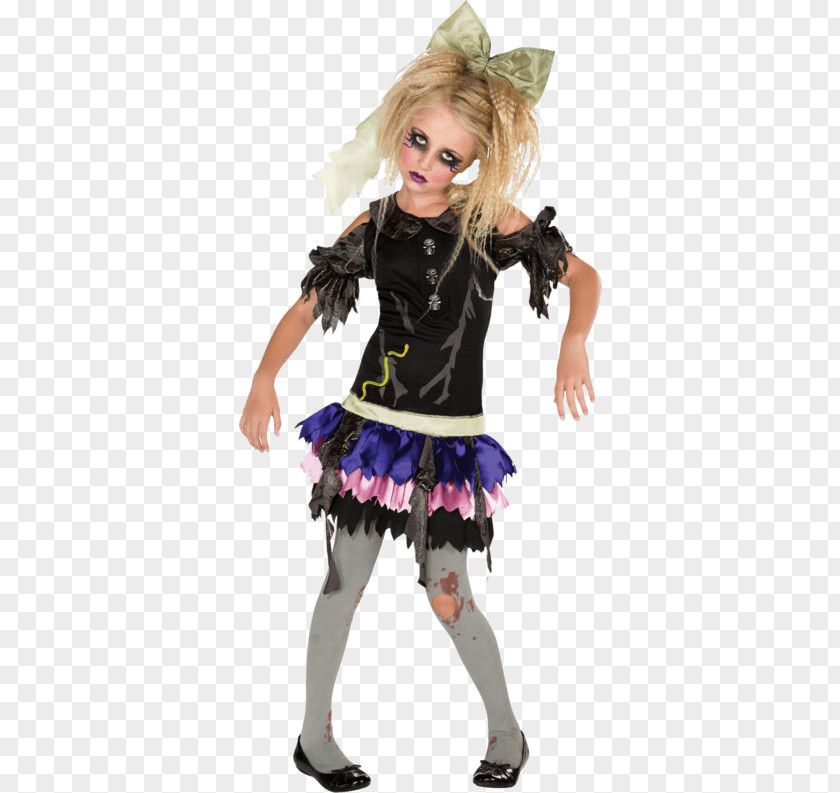 Doll Costume Party Halloween Child PNG