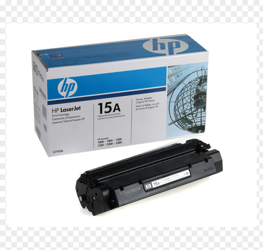 Hewlett-packard Hewlett-Packard HP Q2612A Black Toner Cartridge Ink PNG