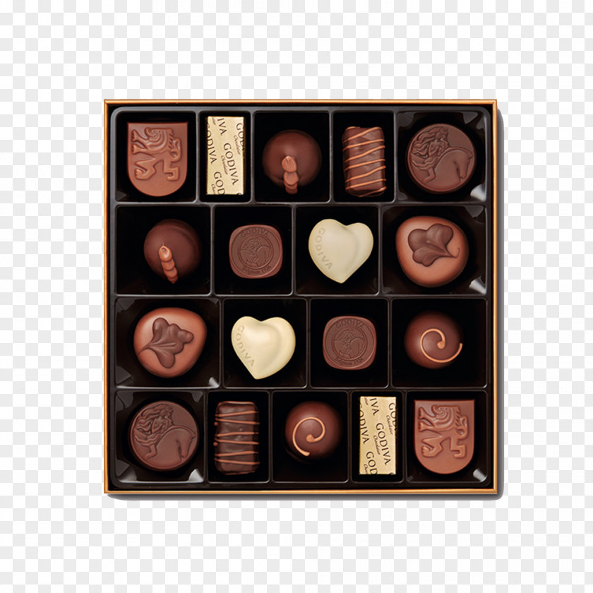 20 Squares Of Chocolate City Brussels Godiva Chocolatier Bonbon Belgian PNG