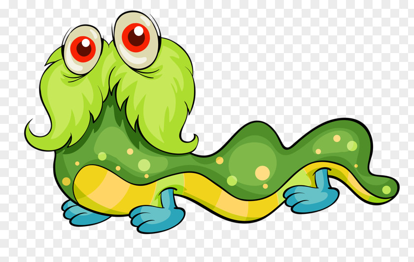Distinctive Caterpillar Cartoon Monster Royalty-free Clip Art PNG