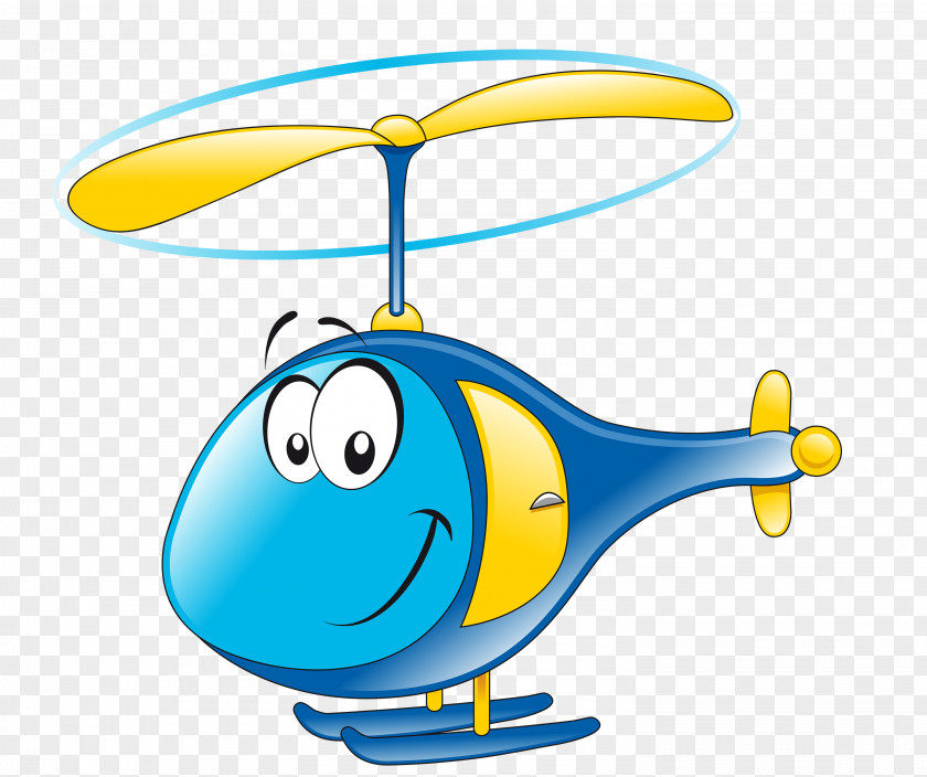 Helicopter Air Transportation Cartoon Train PNG