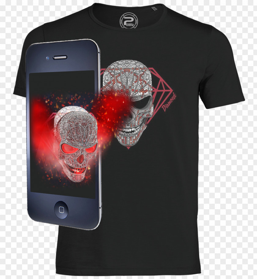 T-shirt Augmented Reality Sleeve Mobile Phones PNG