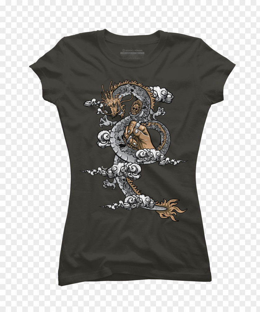 T-shirt European And American Tattoo Sleeve Sweater Clothing PNG