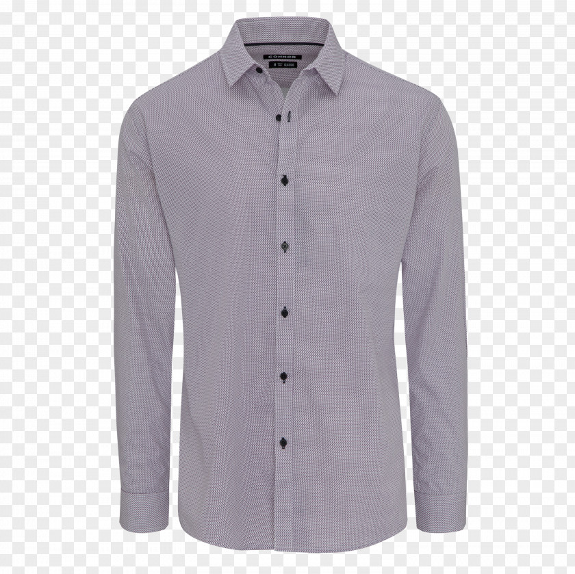 T-shirt Long-sleeved Dress Shirt Grey PNG