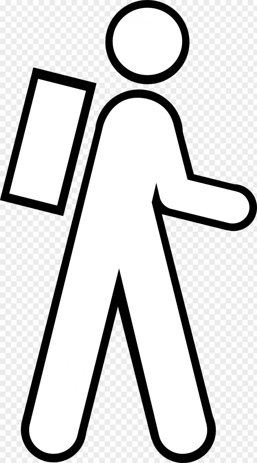 Backpackers Stick Figure Backpack Clip Art PNG