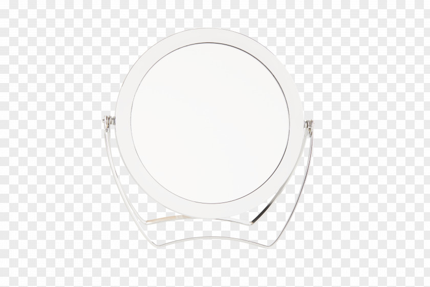 Cosmetic Mirror Silver Product Design PNG