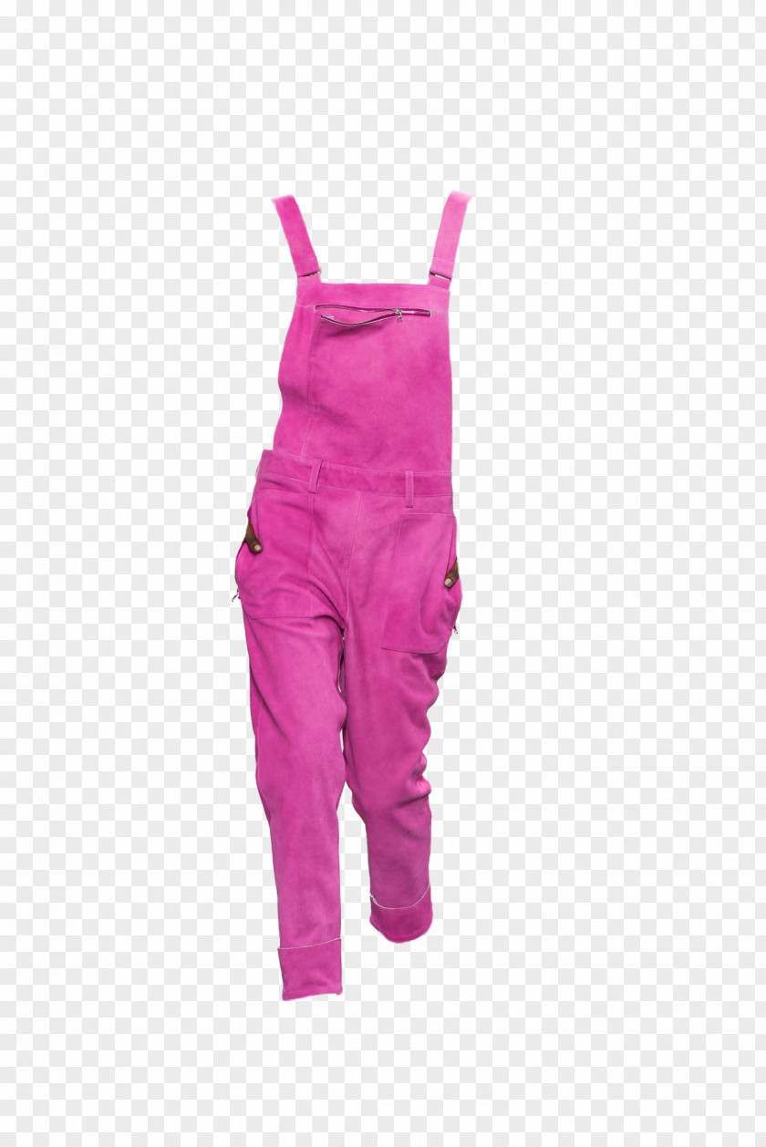 Jumpsuit Overall Pink M Pants RTV PNG