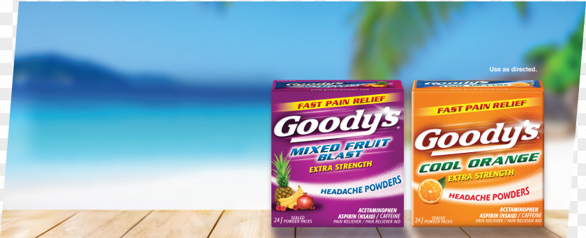 Pain Relief Goody's Powder Brand Analgesic Management Headache PNG