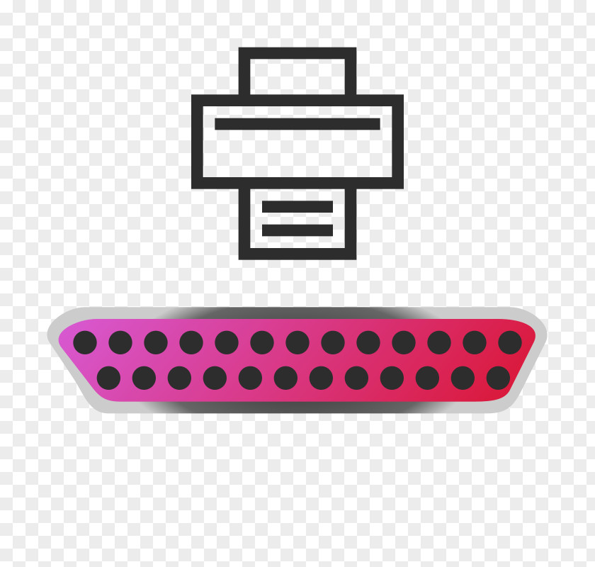 Serial Port Icon Parallel PNG