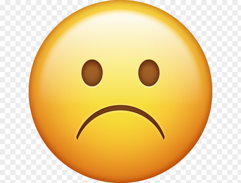 Emoji Face IPhone Sadness Smiley Emoticon PNG