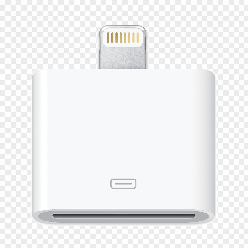 Ipad IPhone 5 Apple Lightning To 30-pin Adapter PNG