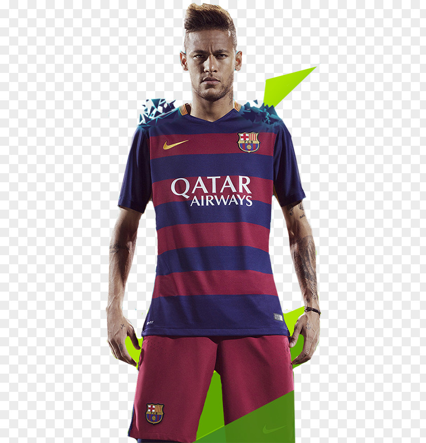 Neymar FC Barcelona Cheerleading Uniforms Pro Evolution Soccer 2016 Brazil National Football Team PNG
