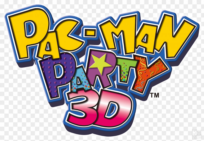 Packman Pac-Man Party World 3 Game PNG