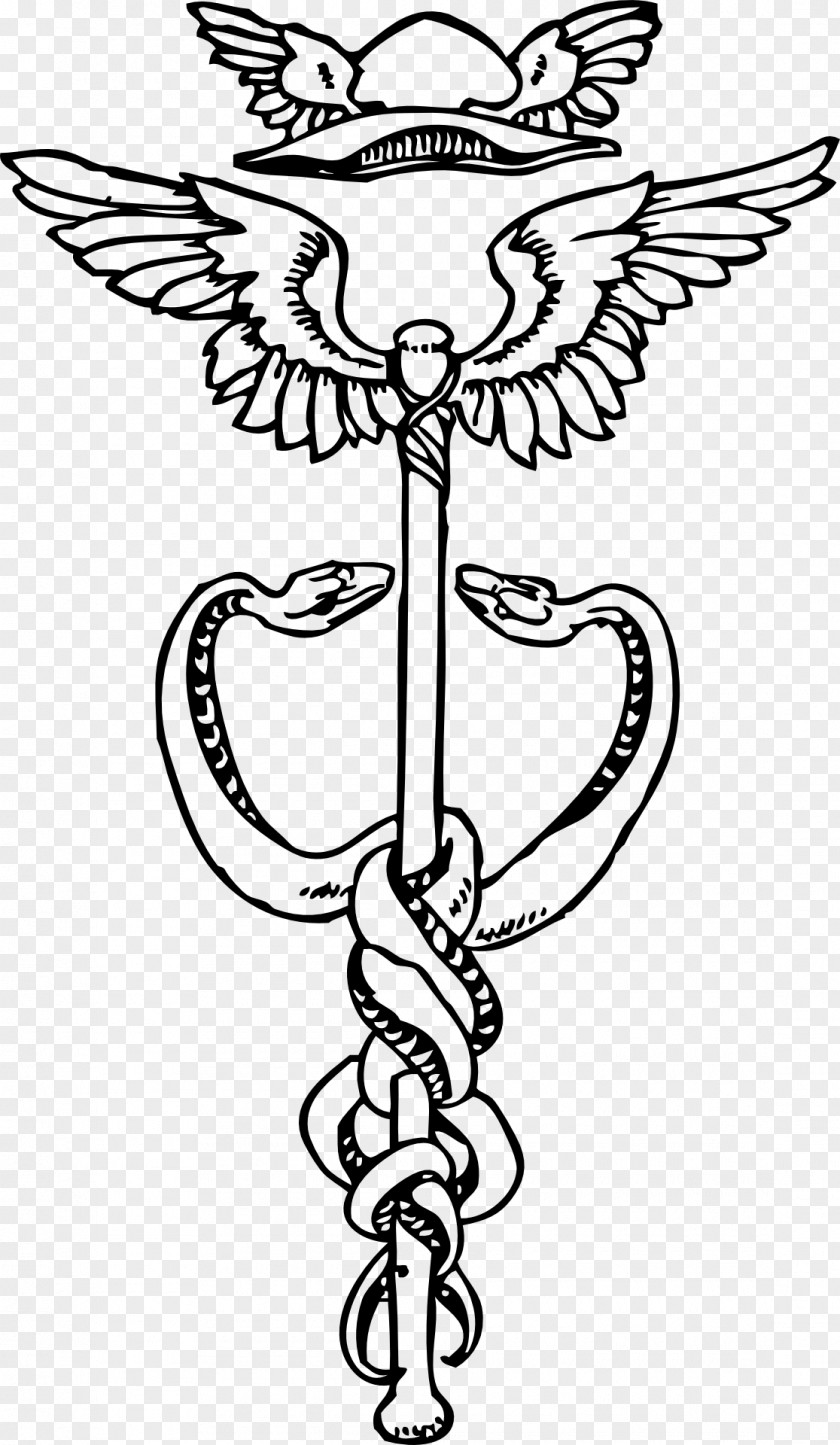 Pharmacy Snake Staff Of Hermes Caduceus As A Symbol Medicine Clip Art PNG