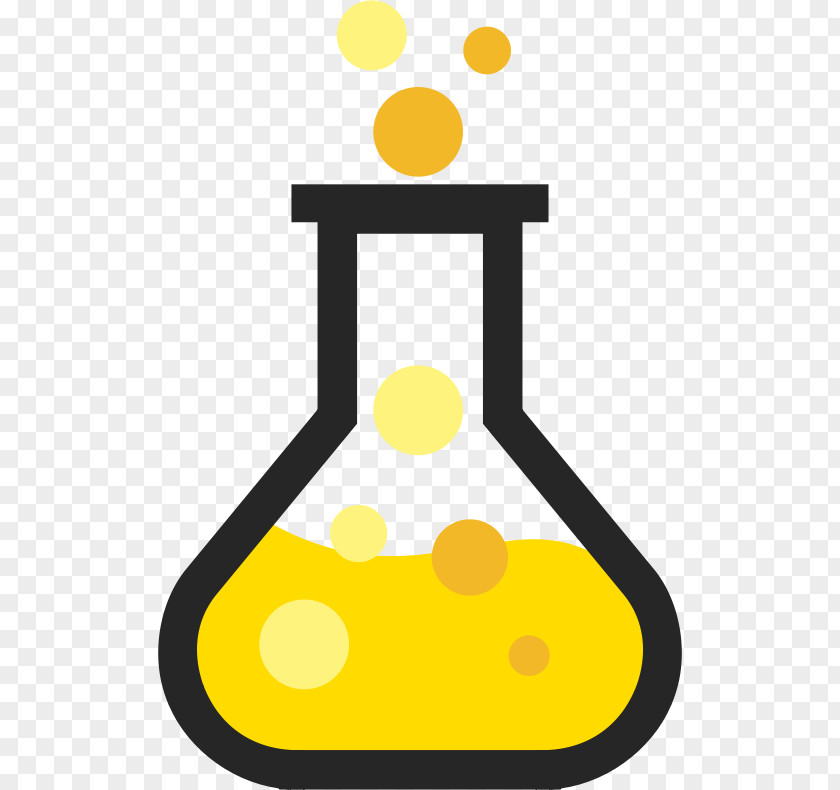 Chemistry Laboratory Flasks Erlenmeyer Flask Clip Art PNG