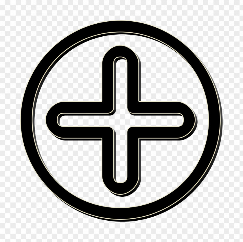 Cross Logo Add Icon App Basic PNG