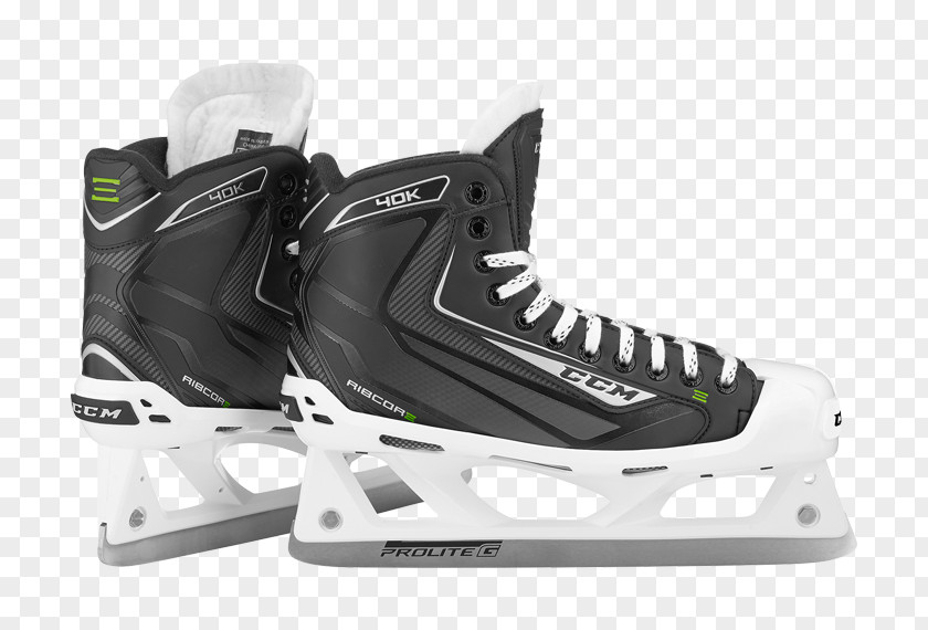 Hockey Skates CCM Goaltender Ice Goaltending Equipment PNG