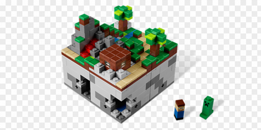 Minecraft LEGO 21102 Micro World Lego Ideas PNG