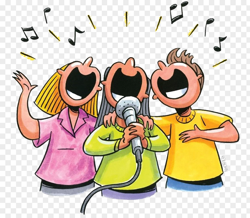 Singing Song Choir Music PNG , flayer clipart PNG