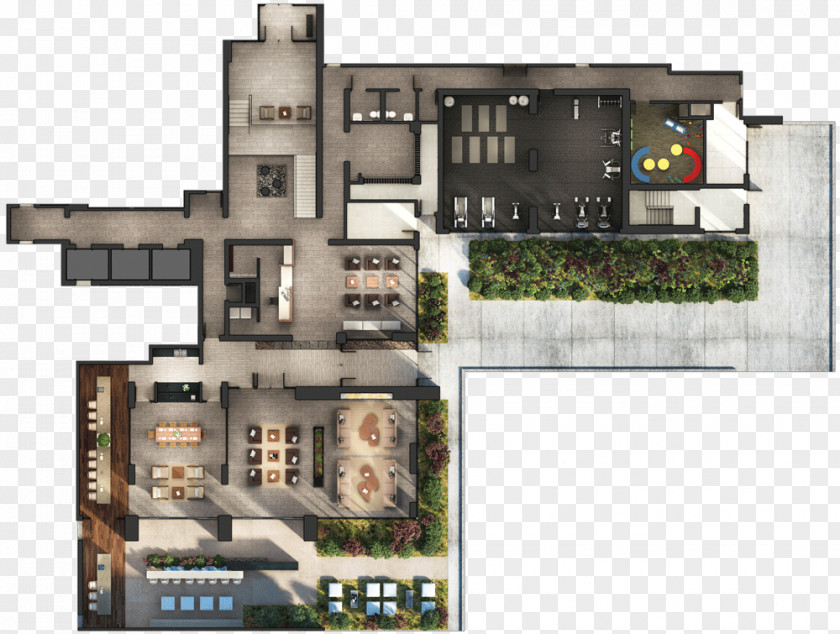 House The Ravine Condominium Floor Plan York Mills Road Room PNG