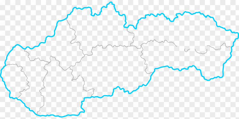 Map Line Point Slovakia PNG