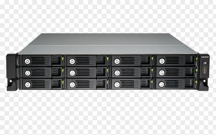 Network Storage Systems QNAP Systems, Inc. TVS-1271U-RP Net NAS 8-Slot Leergehäuse 3,5