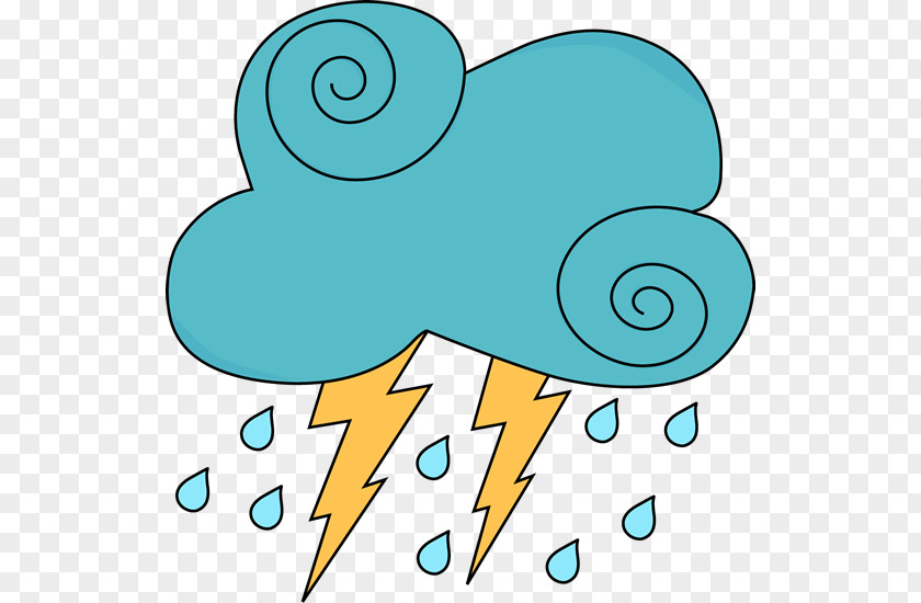 Rainy Cliparts Rain Lightning Cloud Thunderstorm Clip Art PNG