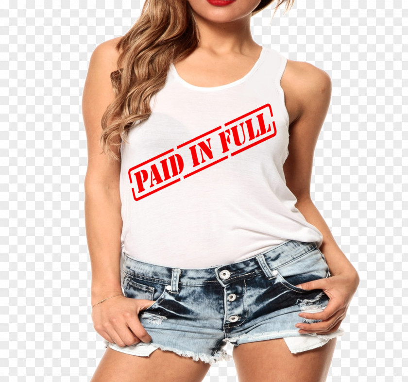 T-shirt Sleeveless Shirt Top PNG