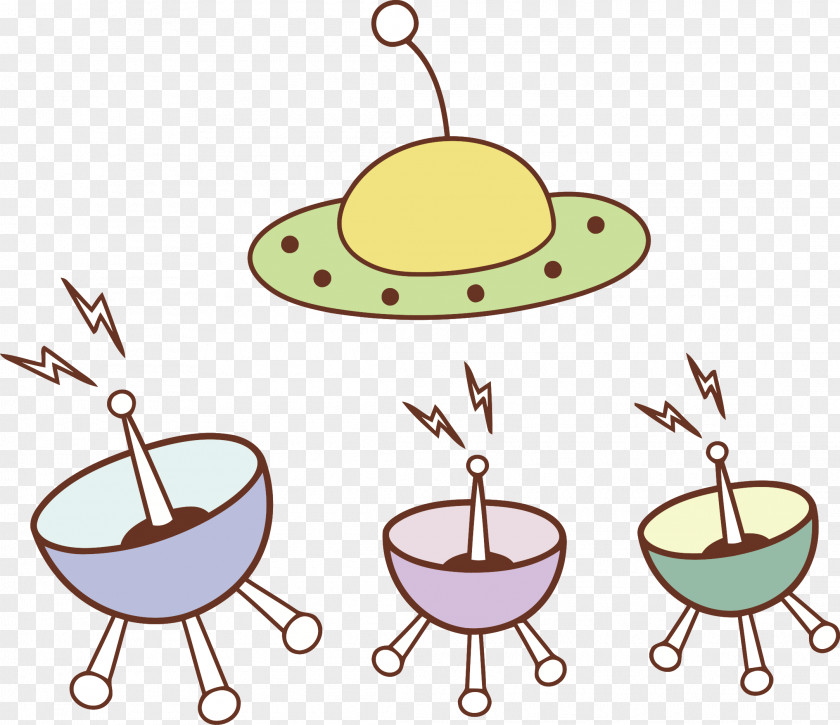 Vector Illustration Ufo Unidentified Flying Object Clip Art PNG