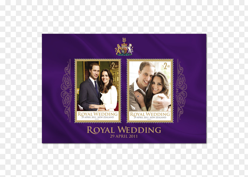 Wedding Of Prince William And Catherine Middleton Harry Meghan Markle Postage Stamps Dress PNG