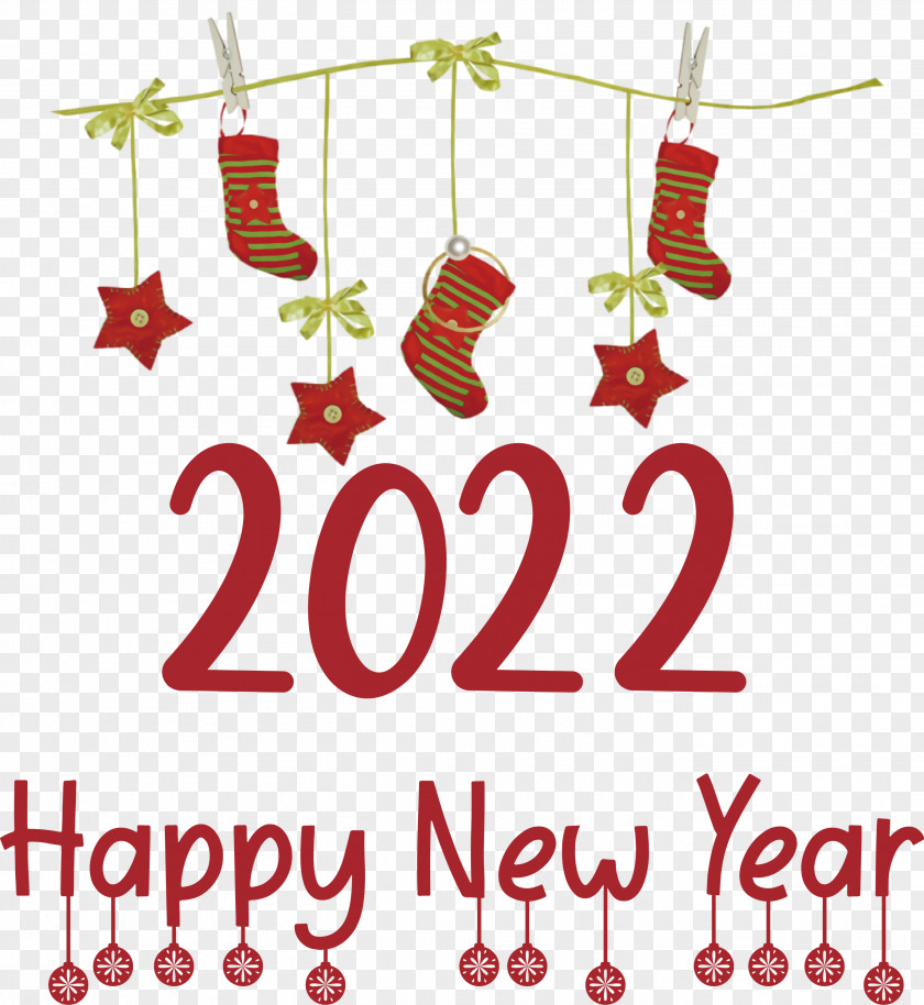 2022 Happy New Year PNG