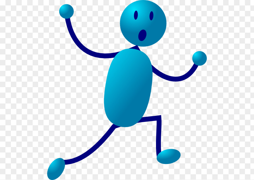 Animation Stick Figure Running Clip Art PNG