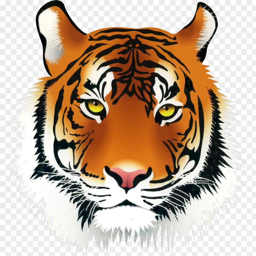 Clip Art Tiger Vector Graphics Drawing PNG