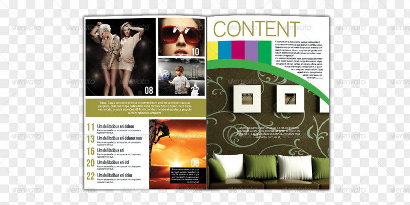 Design Graphic Adobe InDesign Page Layout Magazine PNG