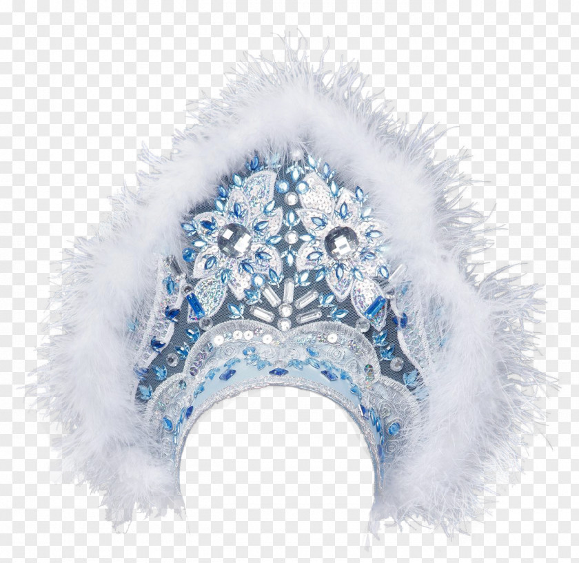 Diadem Snegurochka Headgear Ded Moroz Cap Kokoshnik PNG