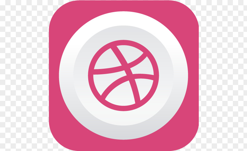 Dribbble Pink Area Symbol Brand Clip Art PNG
