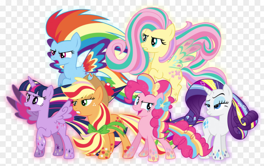 My Little Pony Twilight Sparkle Rarity Applejack Pinkie Pie PNG