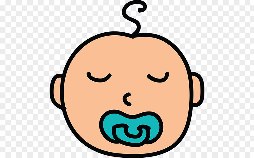 Cartoon Baby Pacifier Infant Child Icon PNG