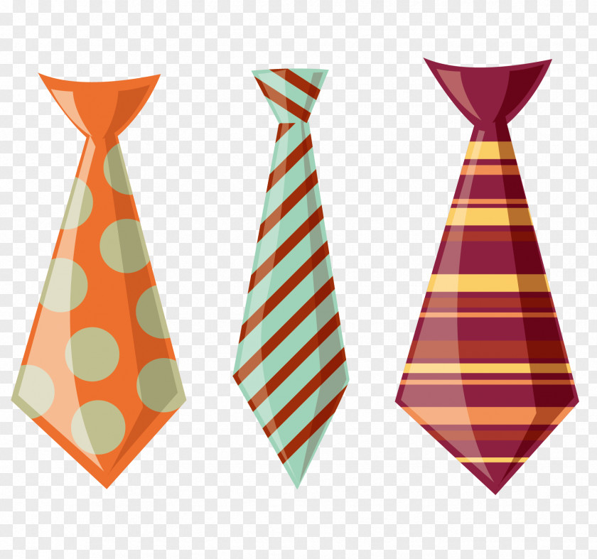 Cartoon Tie Collection Necktie Drawing PNG